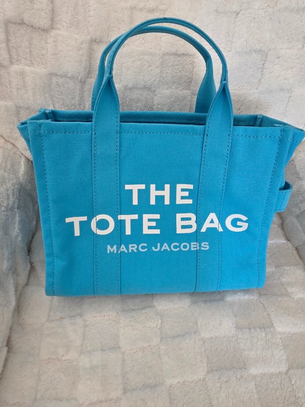 Marc Jacobs Women's The Medium Tote Bag, Aqua, NWT - Picture 2 of 5